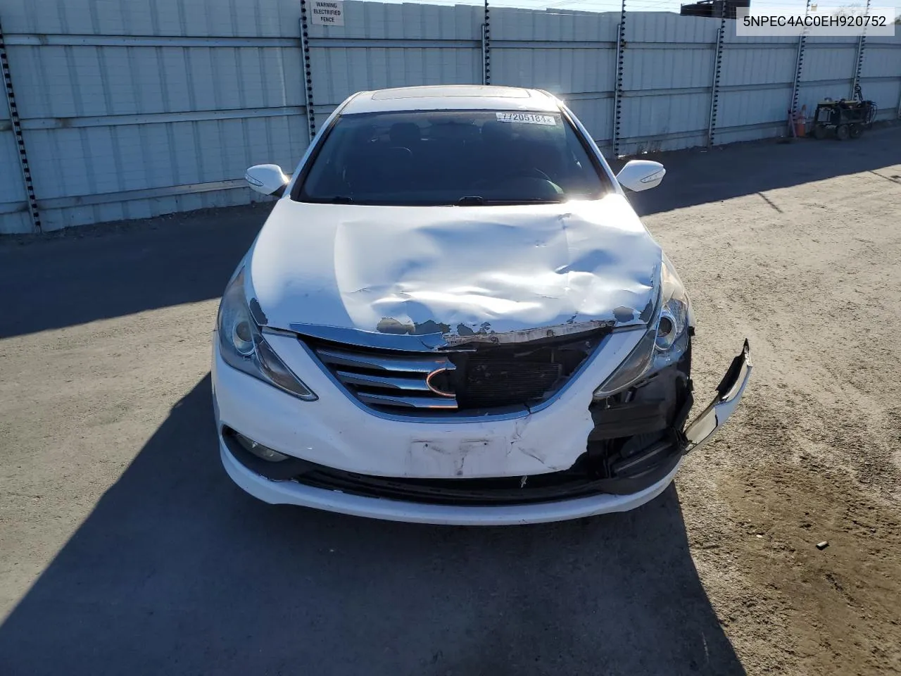 2014 Hyundai Sonata Se VIN: 5NPEC4AC0EH920752 Lot: 77205184