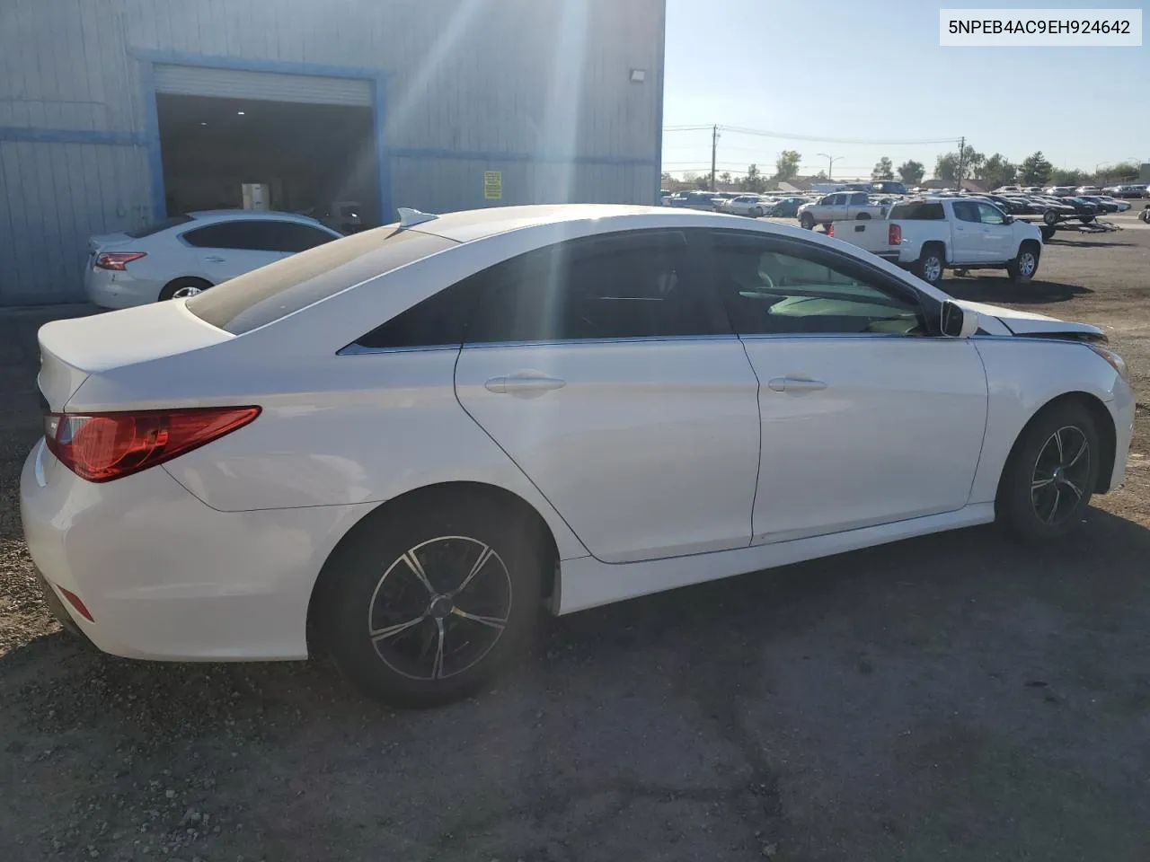 2014 Hyundai Sonata Gls VIN: 5NPEB4AC9EH924642 Lot: 77323554