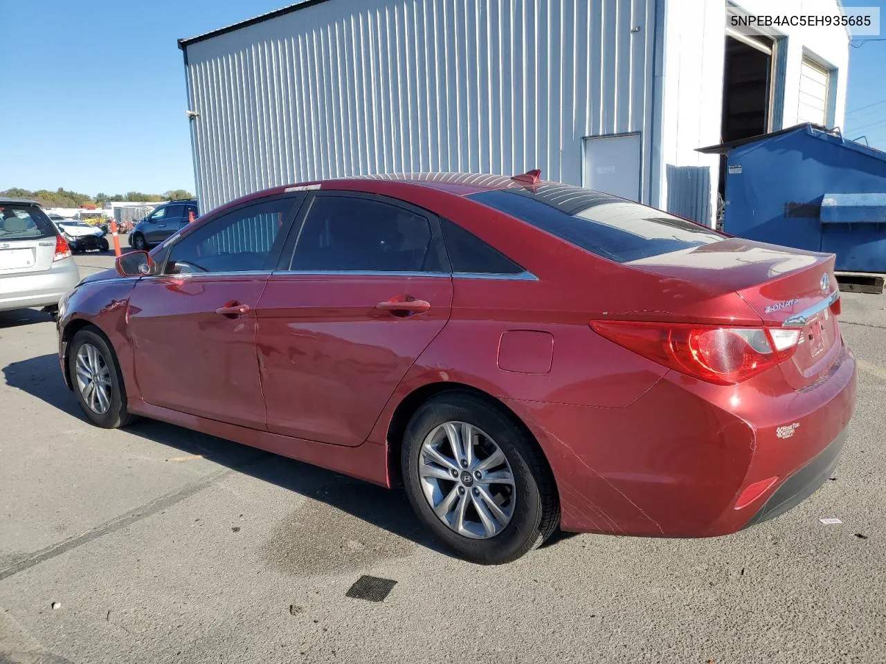 2014 Hyundai Sonata Gls VIN: 5NPEB4AC5EH935685 Lot: 77349674