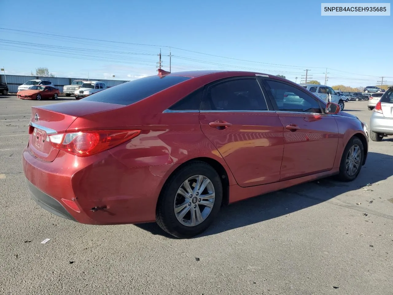 2014 Hyundai Sonata Gls VIN: 5NPEB4AC5EH935685 Lot: 77349674