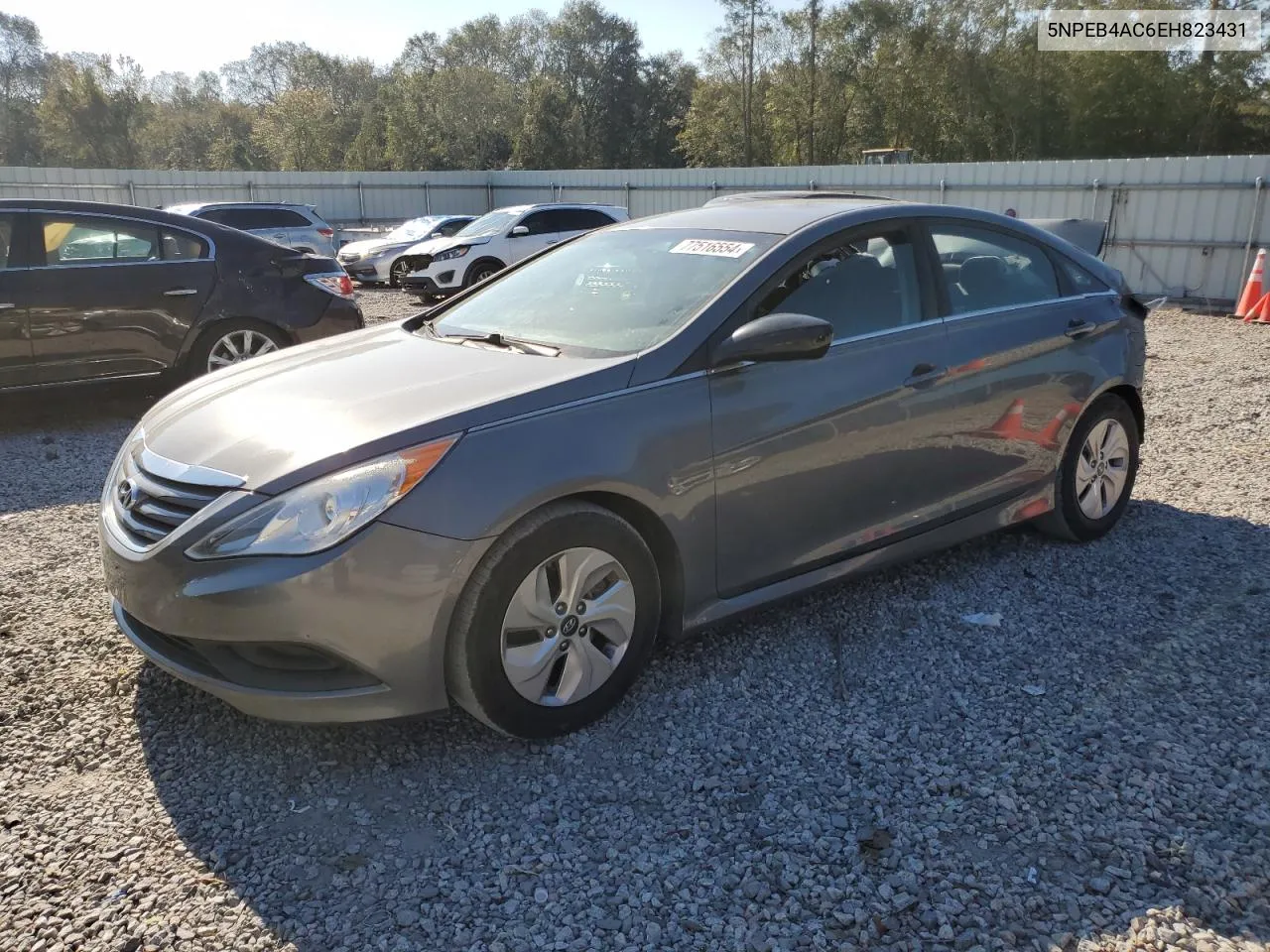 2014 Hyundai Sonata Gls VIN: 5NPEB4AC6EH823431 Lot: 77516554