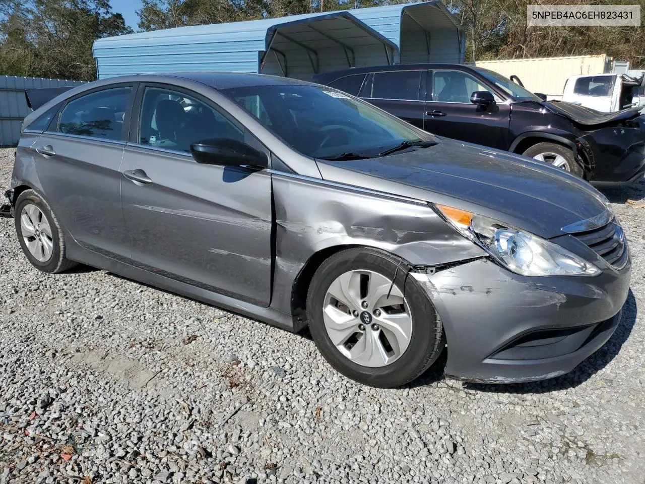 2014 Hyundai Sonata Gls VIN: 5NPEB4AC6EH823431 Lot: 77516554