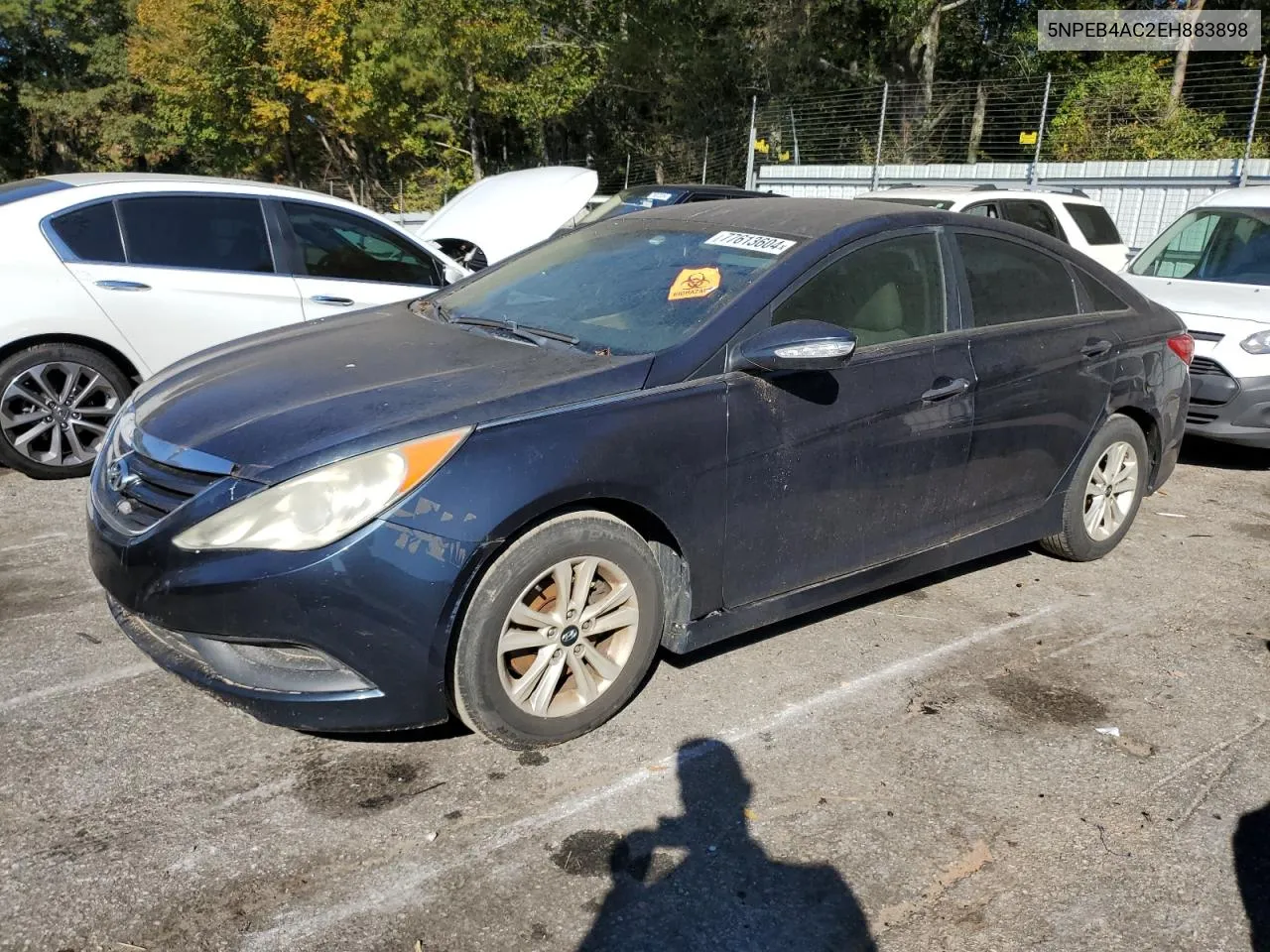 5NPEB4AC2EH883898 2014 Hyundai Sonata Gls