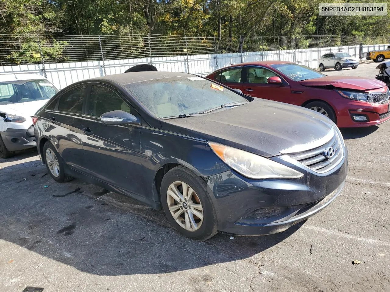 5NPEB4AC2EH883898 2014 Hyundai Sonata Gls