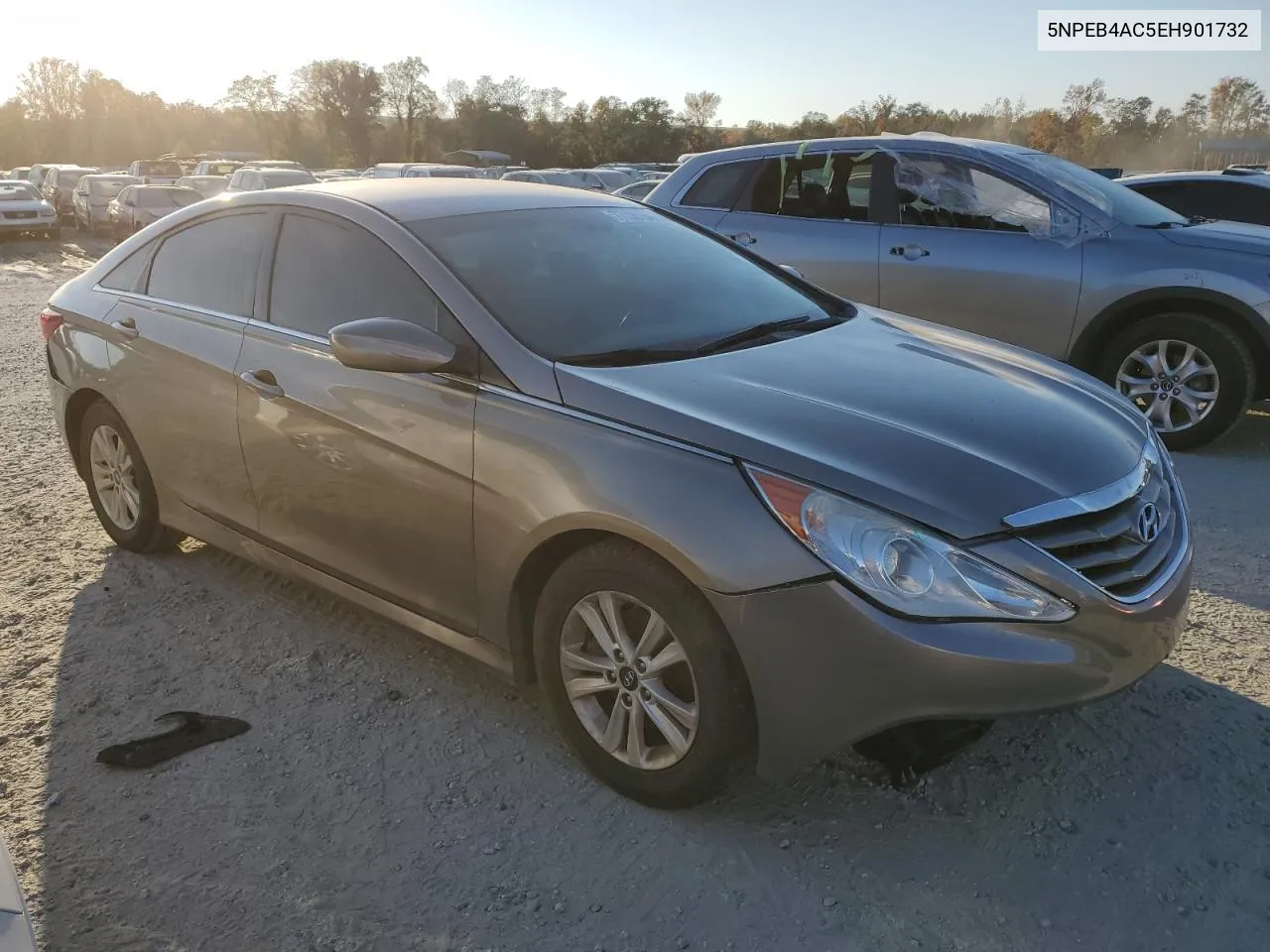 2014 Hyundai Sonata Gls VIN: 5NPEB4AC5EH901732 Lot: 77735164