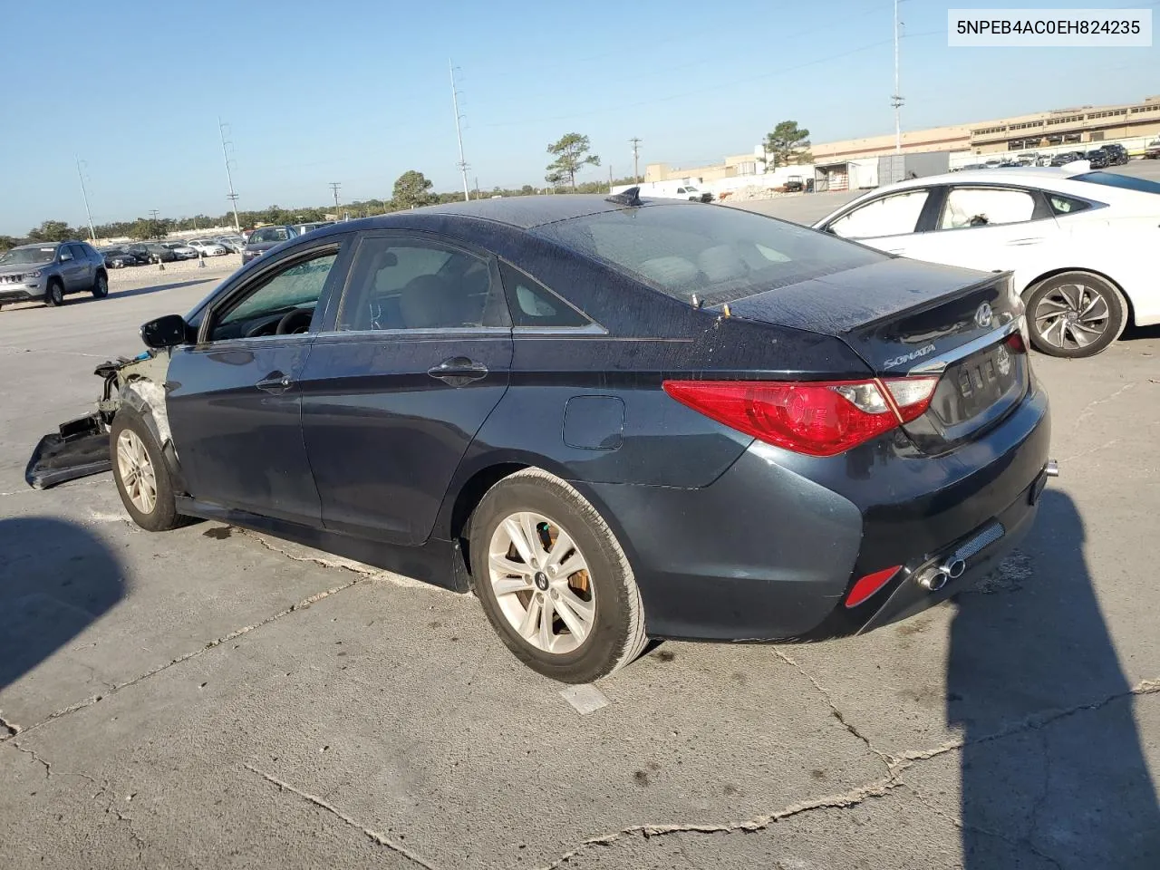 2014 Hyundai Sonata Gls VIN: 5NPEB4AC0EH824235 Lot: 77987434