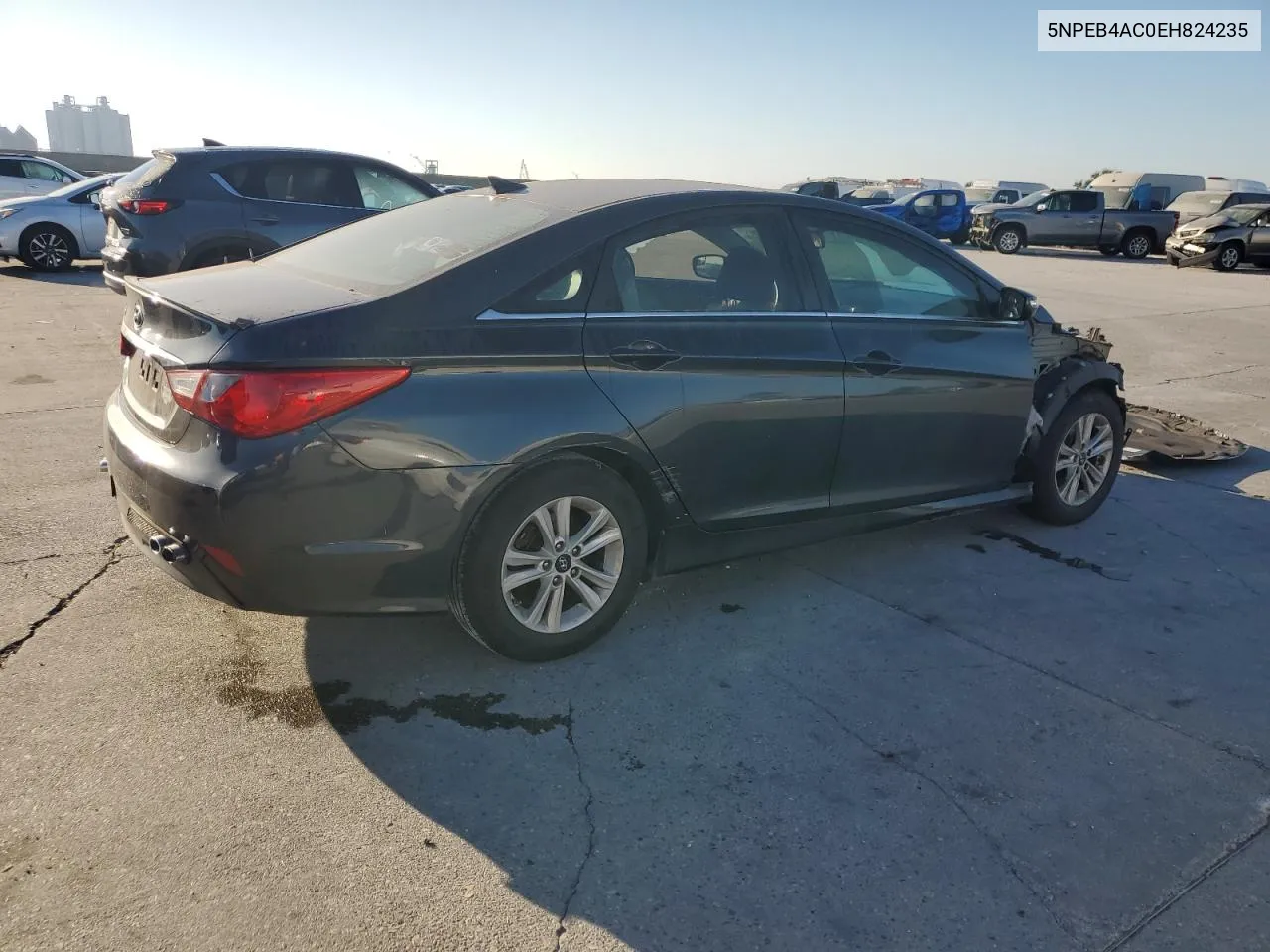 2014 Hyundai Sonata Gls VIN: 5NPEB4AC0EH824235 Lot: 77987434