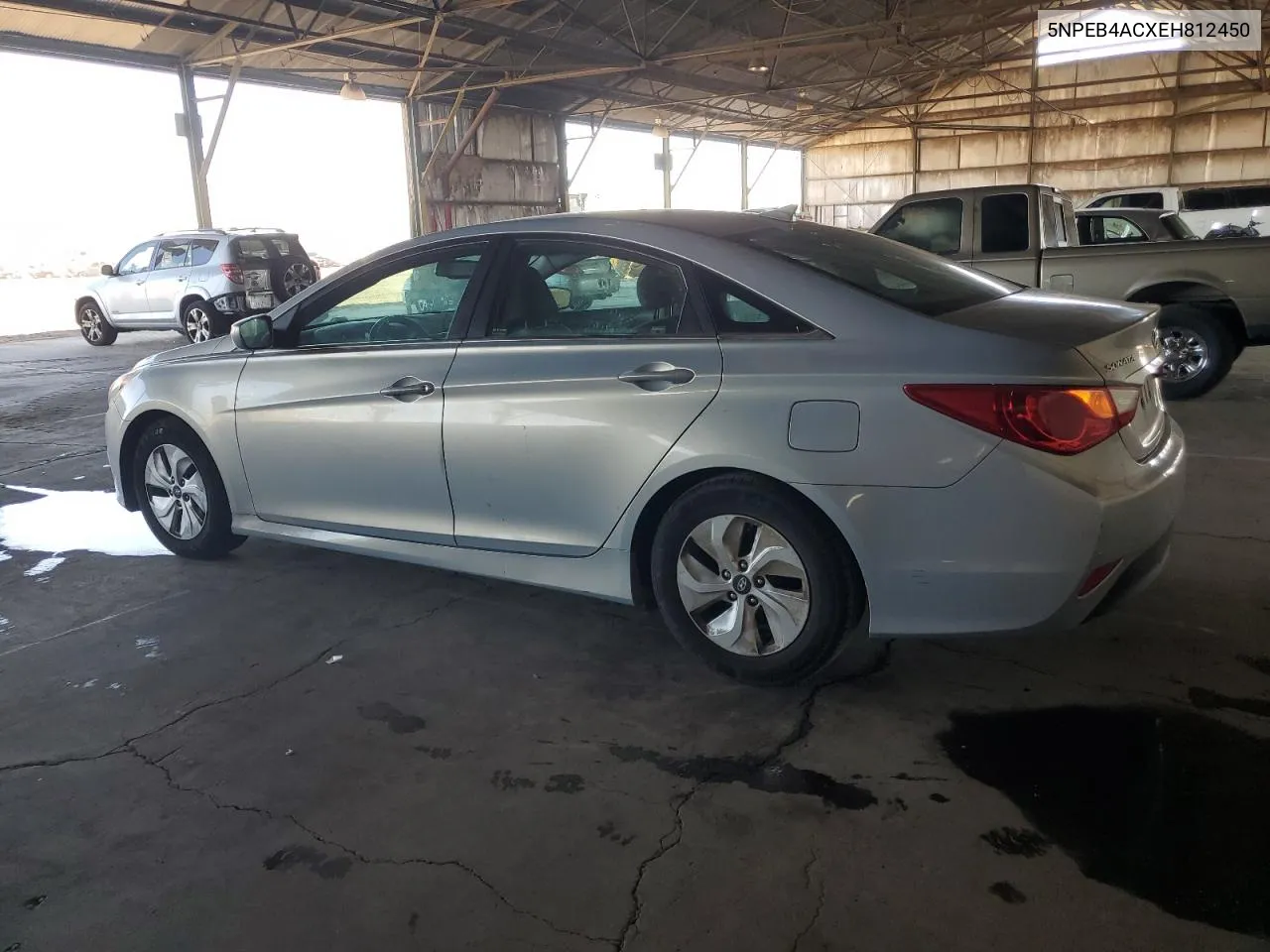 2014 Hyundai Sonata Gls VIN: 5NPEB4ACXEH812450 Lot: 78104124