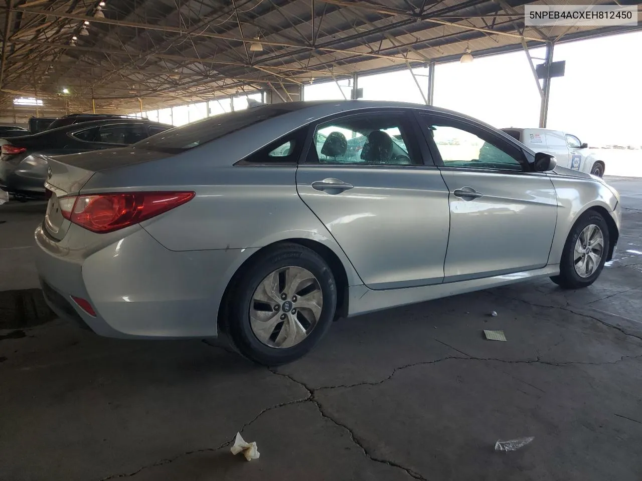 2014 Hyundai Sonata Gls VIN: 5NPEB4ACXEH812450 Lot: 78104124