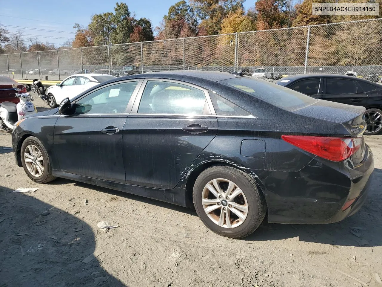 2014 Hyundai Sonata Gls VIN: 5NPEB4AC4EH914150 Lot: 78163894