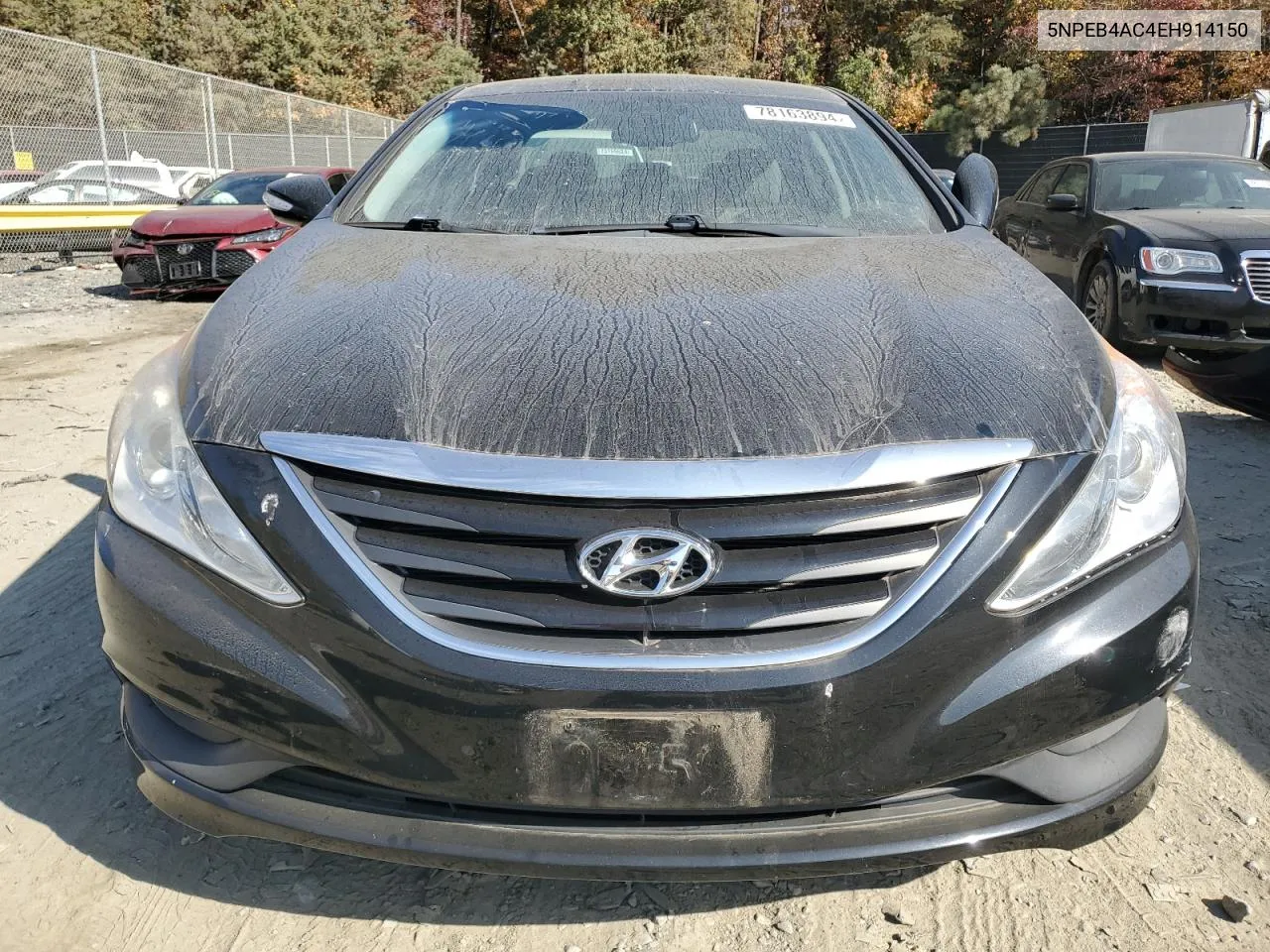 2014 Hyundai Sonata Gls VIN: 5NPEB4AC4EH914150 Lot: 78163894