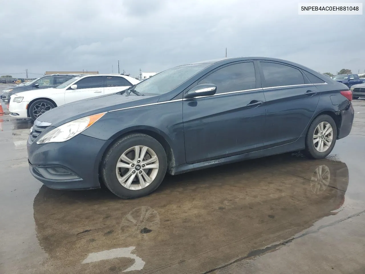 2014 Hyundai Sonata Gls VIN: 5NPEB4AC0EH881048 Lot: 78186184