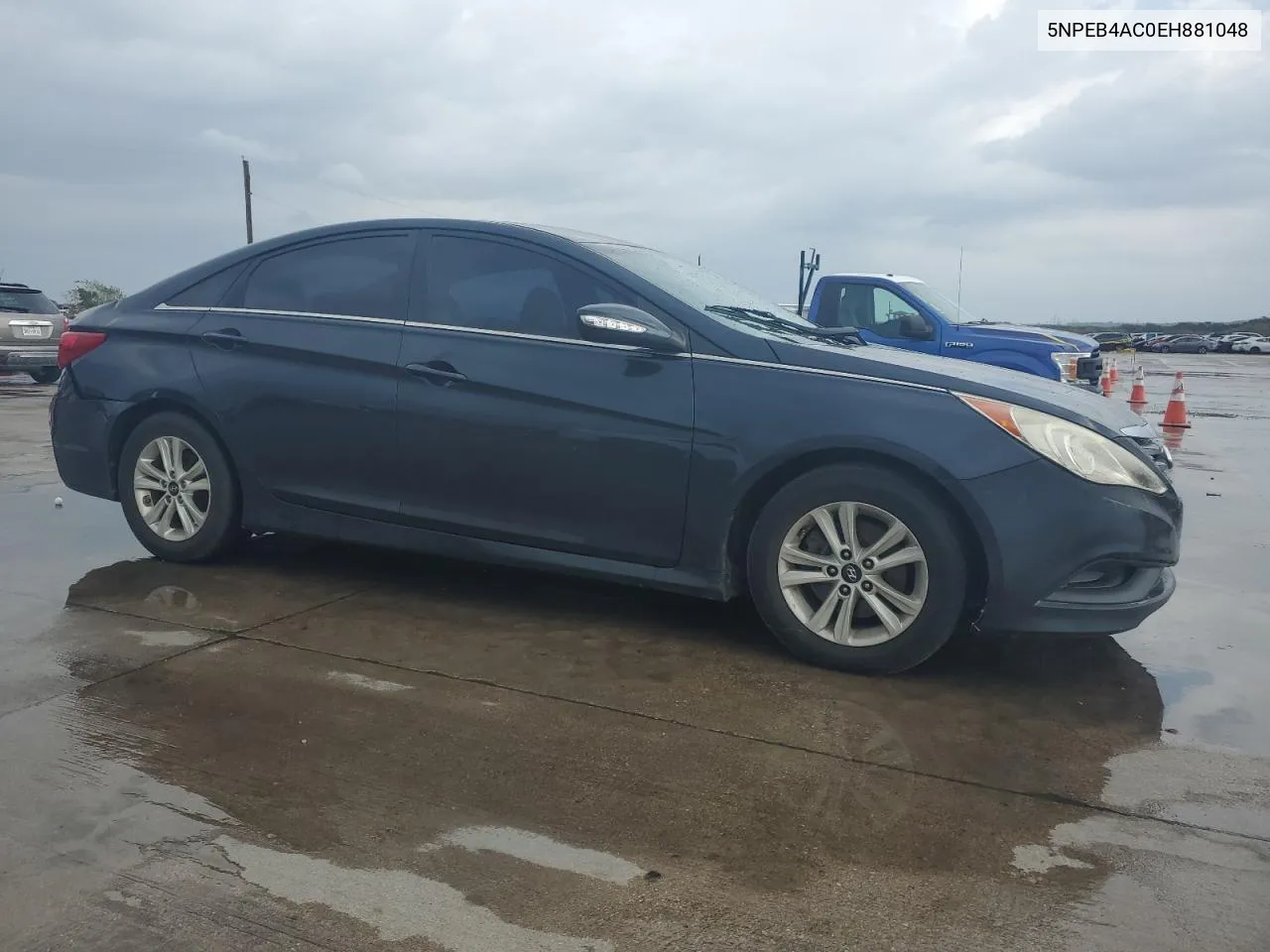 2014 Hyundai Sonata Gls VIN: 5NPEB4AC0EH881048 Lot: 78186184