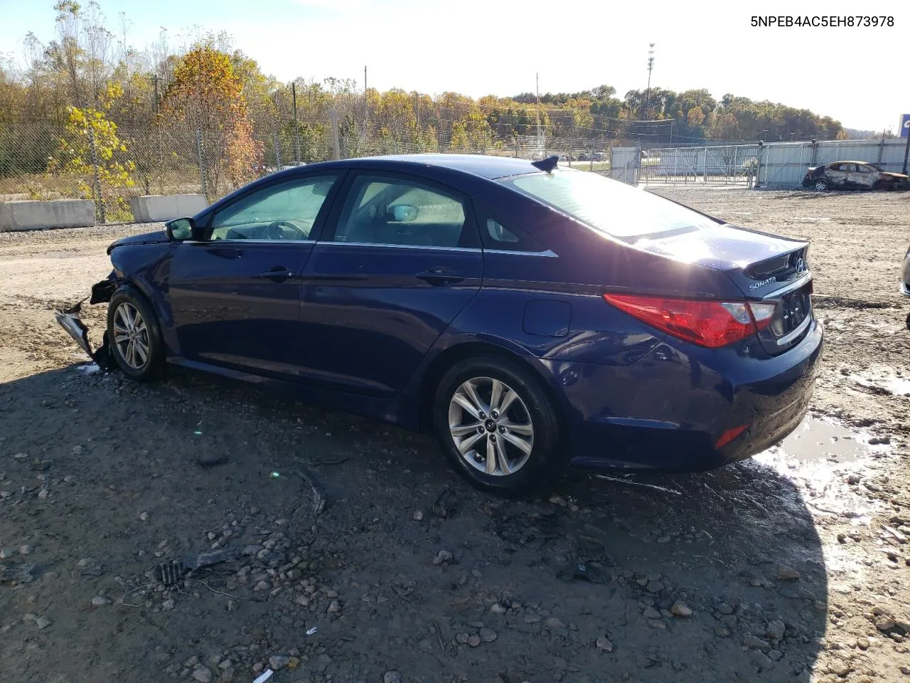 2014 Hyundai Sonata Gls VIN: 5NPEB4AC5EH873978 Lot: 78282634