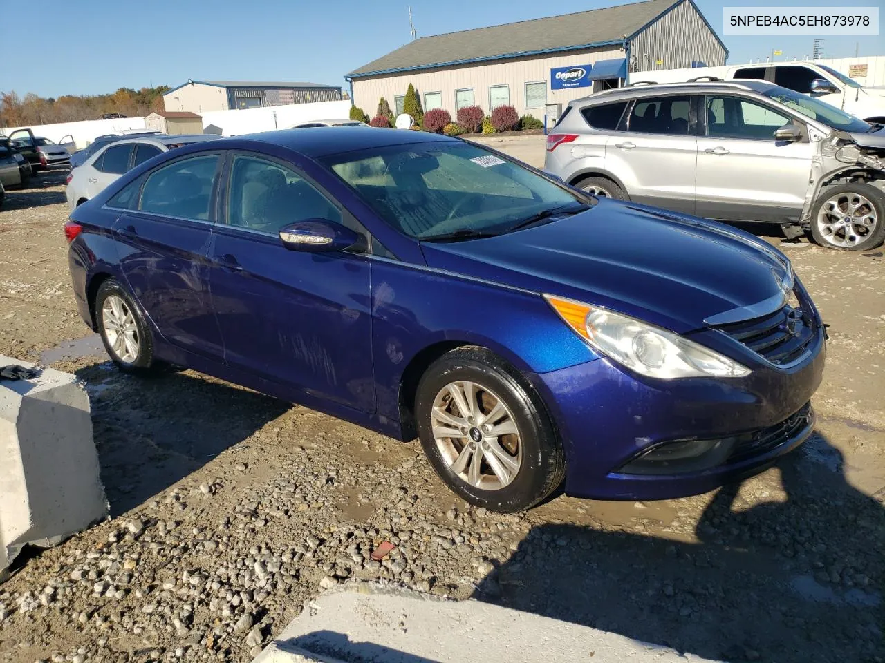 2014 Hyundai Sonata Gls VIN: 5NPEB4AC5EH873978 Lot: 78282634