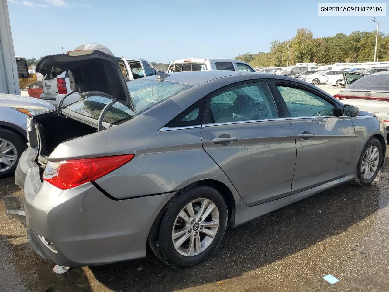 2014 Hyundai Sonata Gls VIN: 5NPEB4AC9EH872106 Lot: 78297414