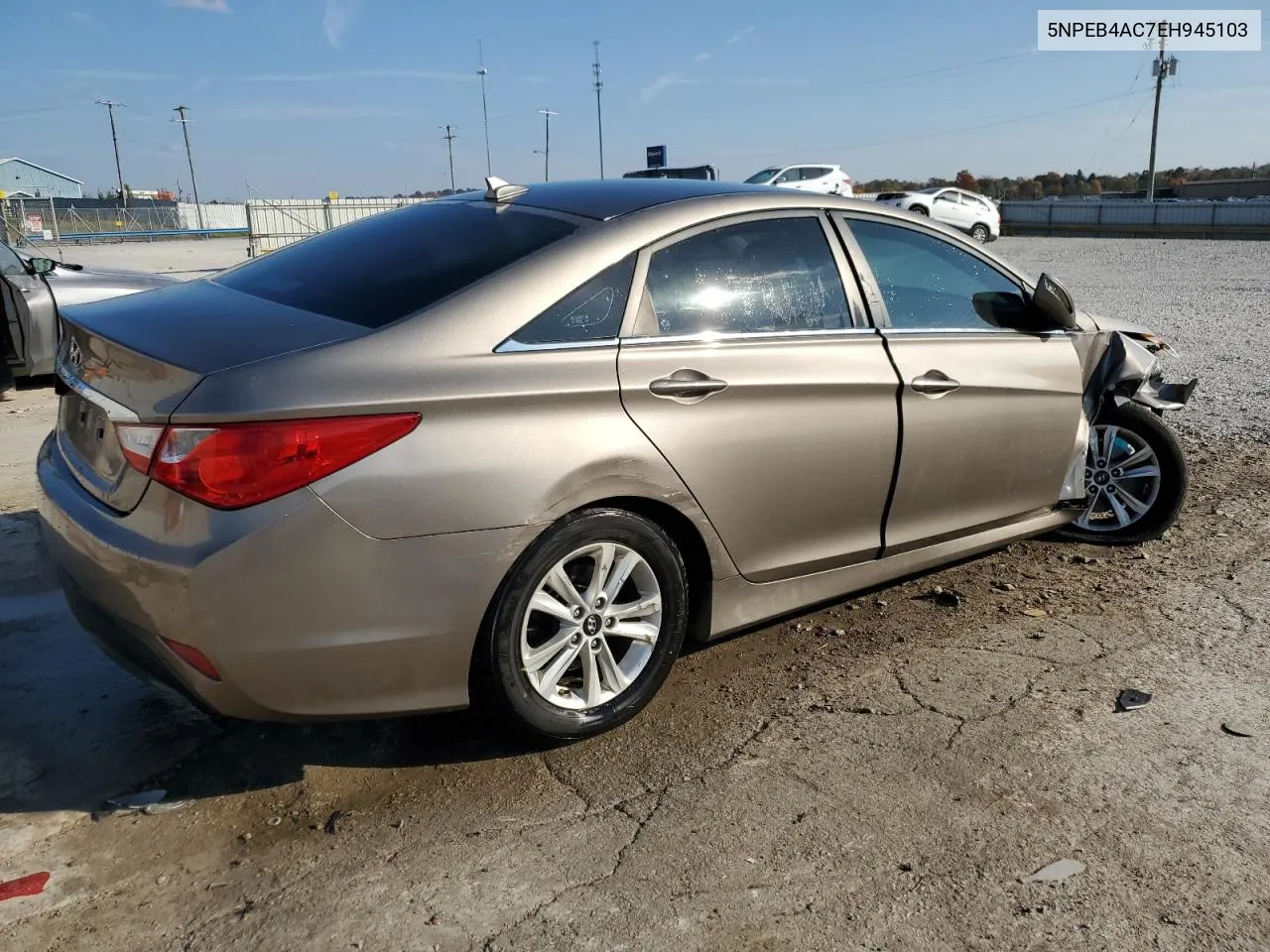 2014 Hyundai Sonata Gls VIN: 5NPEB4AC7EH945103 Lot: 78322784