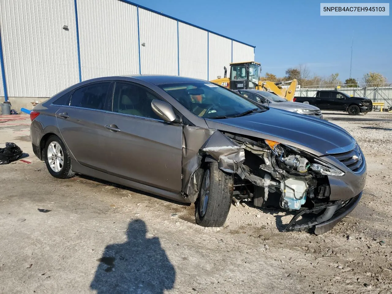 2014 Hyundai Sonata Gls VIN: 5NPEB4AC7EH945103 Lot: 78322784