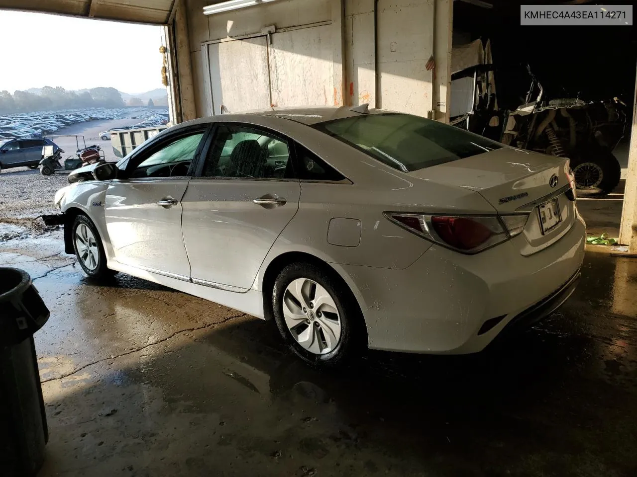 2014 Hyundai Sonata Hybrid VIN: KMHEC4A43EA114271 Lot: 78373474