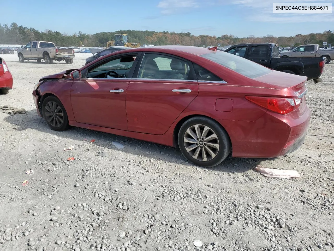 2014 Hyundai Sonata Se VIN: 5NPEC4AC5EH884671 Lot: 78400064