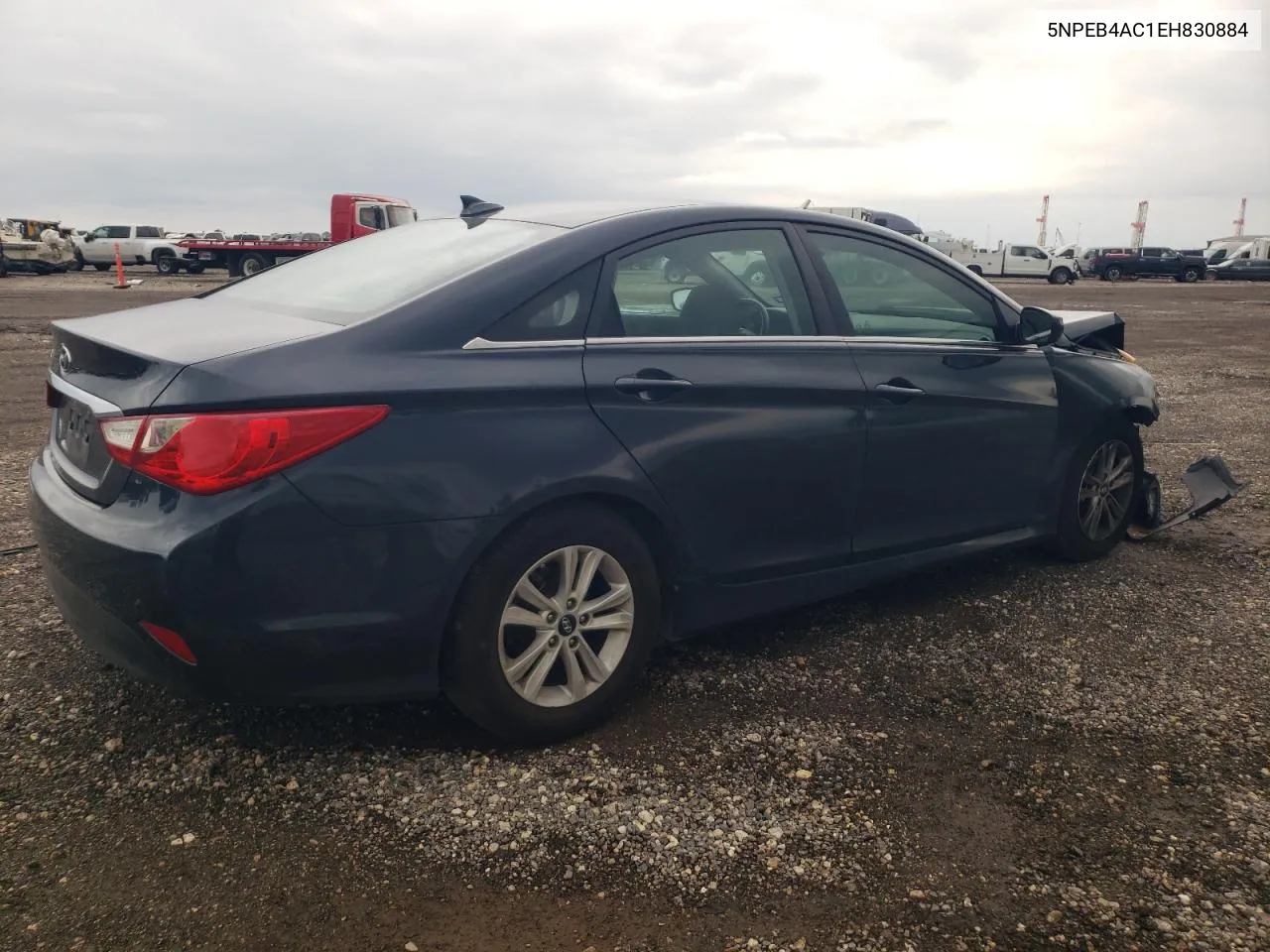 2014 Hyundai Sonata Gls VIN: 5NPEB4AC1EH830884 Lot: 78463514