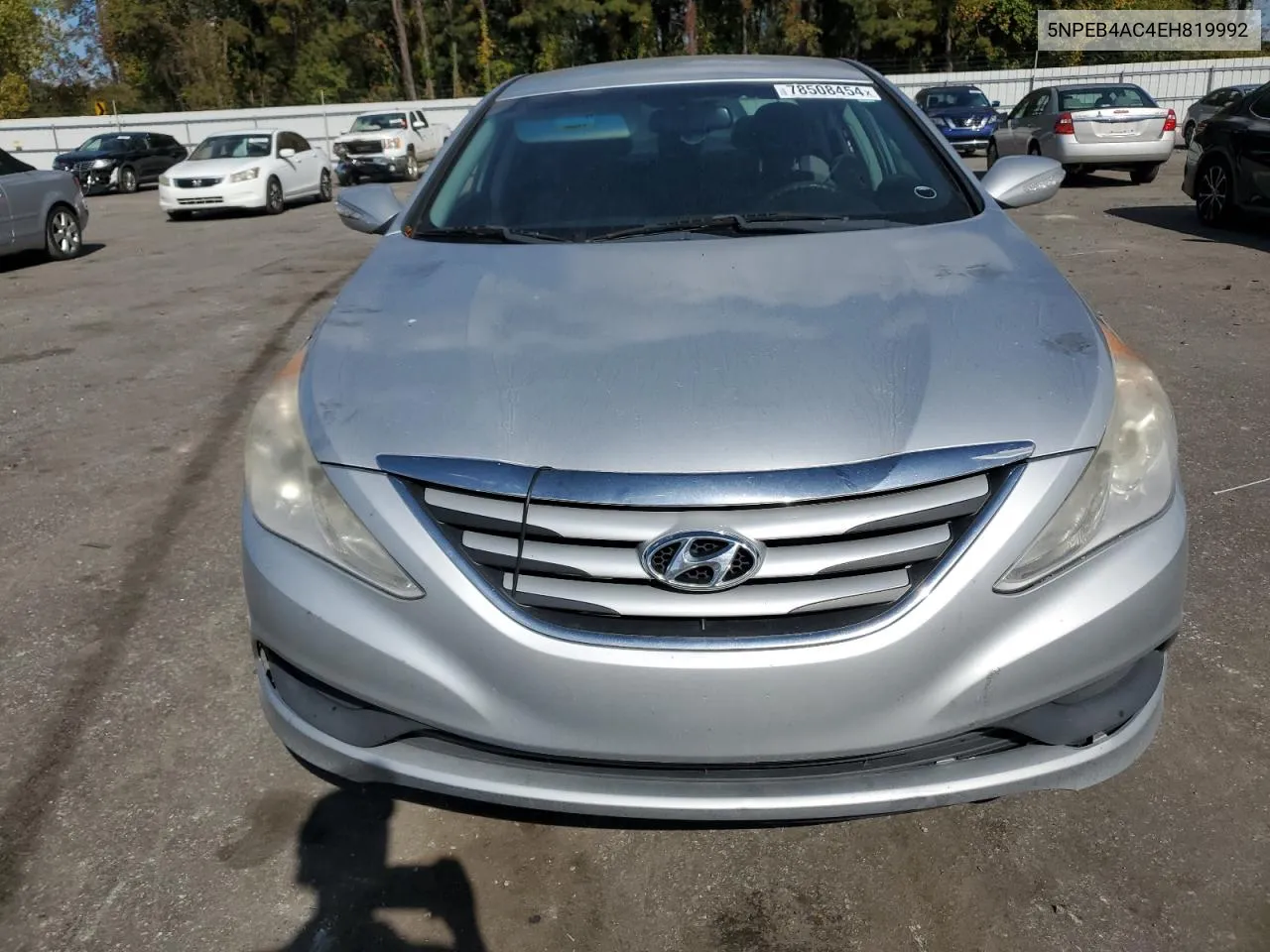 2014 Hyundai Sonata Gls VIN: 5NPEB4AC4EH819992 Lot: 78508454