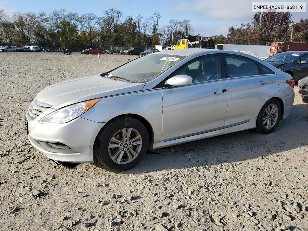 2014 Hyundai Sonata Gls VIN: 5NPEB4AC9EH868119 Lot: 78683464