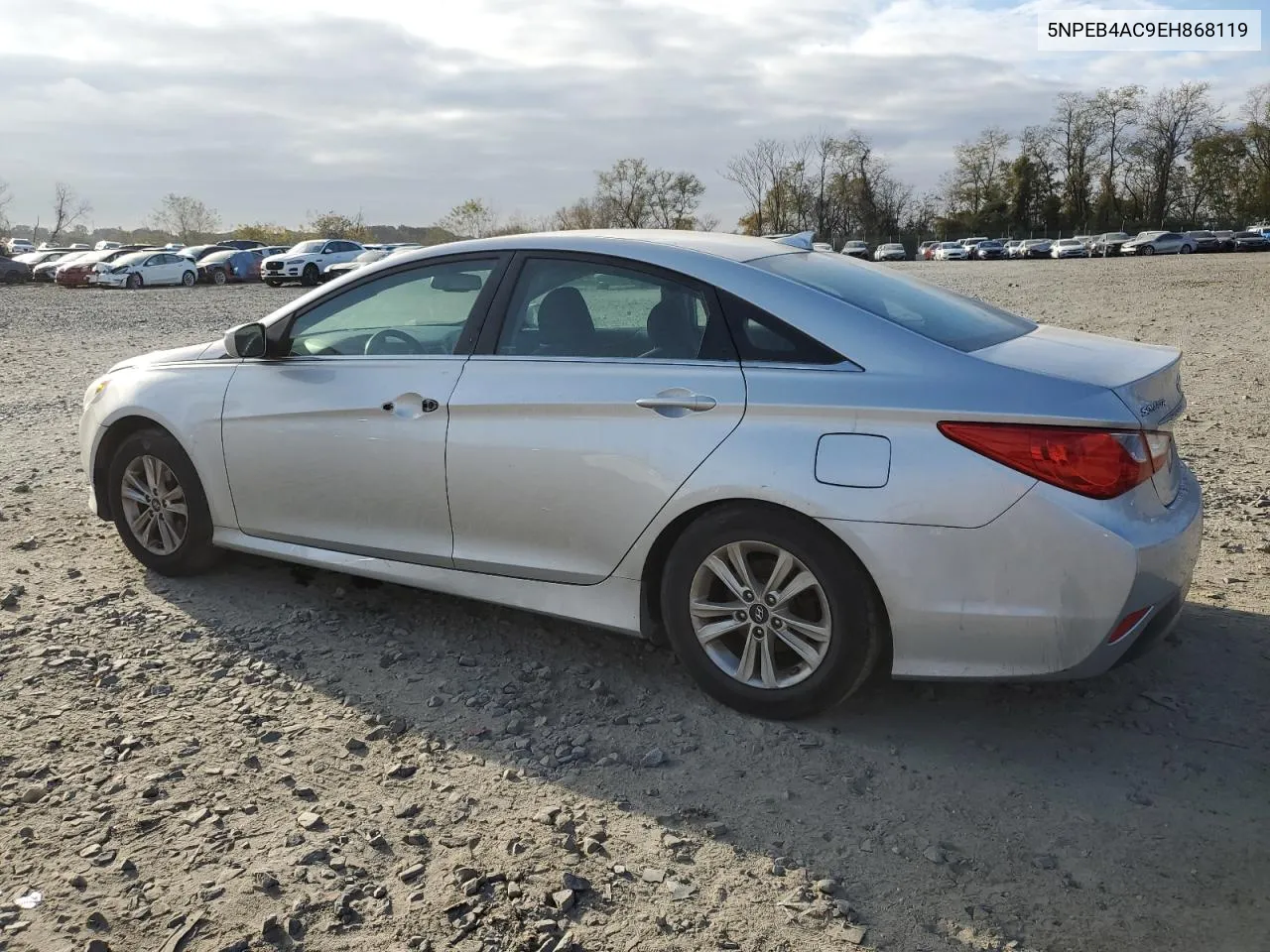 2014 Hyundai Sonata Gls VIN: 5NPEB4AC9EH868119 Lot: 78683464