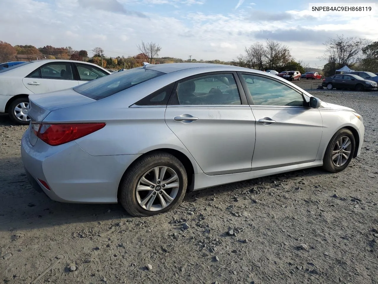 2014 Hyundai Sonata Gls VIN: 5NPEB4AC9EH868119 Lot: 78683464