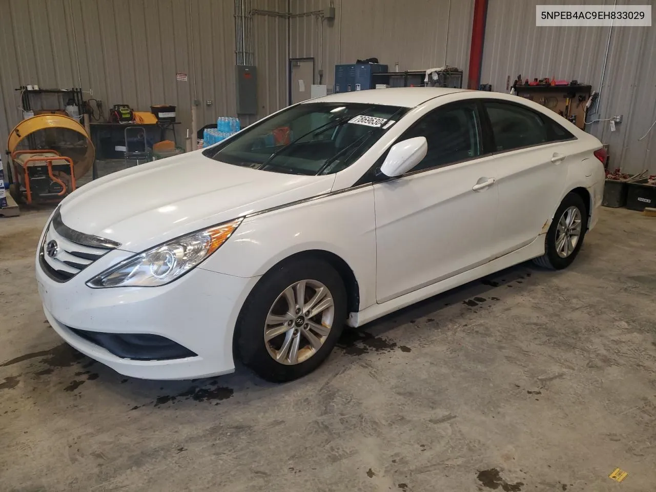 2014 Hyundai Sonata Gls VIN: 5NPEB4AC9EH833029 Lot: 78696304