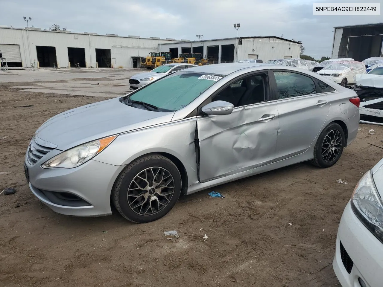 2014 Hyundai Sonata Gls VIN: 5NPEB4AC9EH822449 Lot: 78865304