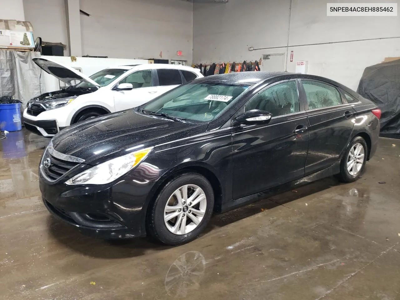 2014 Hyundai Sonata Gls VIN: 5NPEB4AC8EH885462 Lot: 78882174