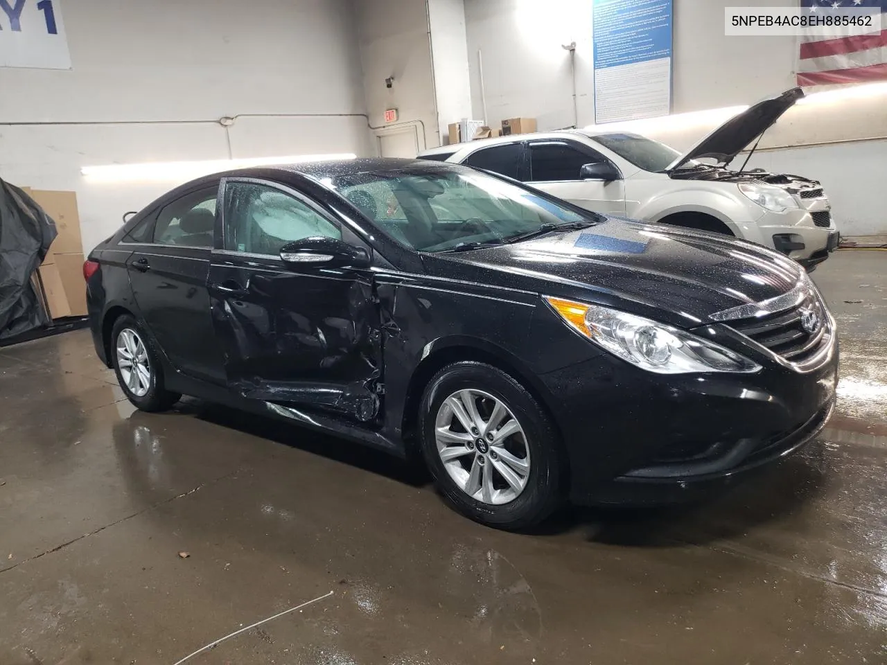 2014 Hyundai Sonata Gls VIN: 5NPEB4AC8EH885462 Lot: 78882174