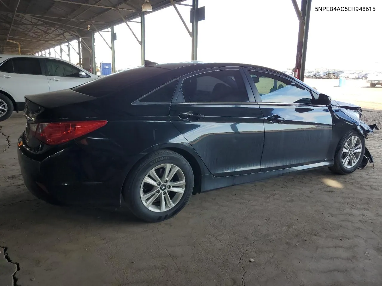 2014 Hyundai Sonata Gls VIN: 5NPEB4AC5EH948615 Lot: 79014884