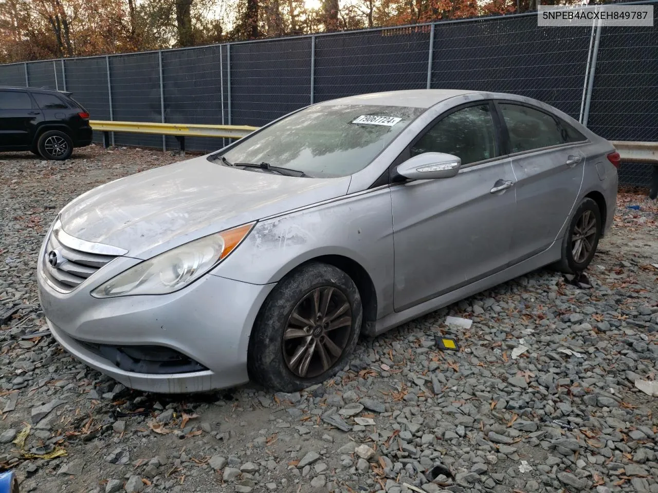 2014 Hyundai Sonata Gls VIN: 5NPEB4ACXEH849787 Lot: 79067724