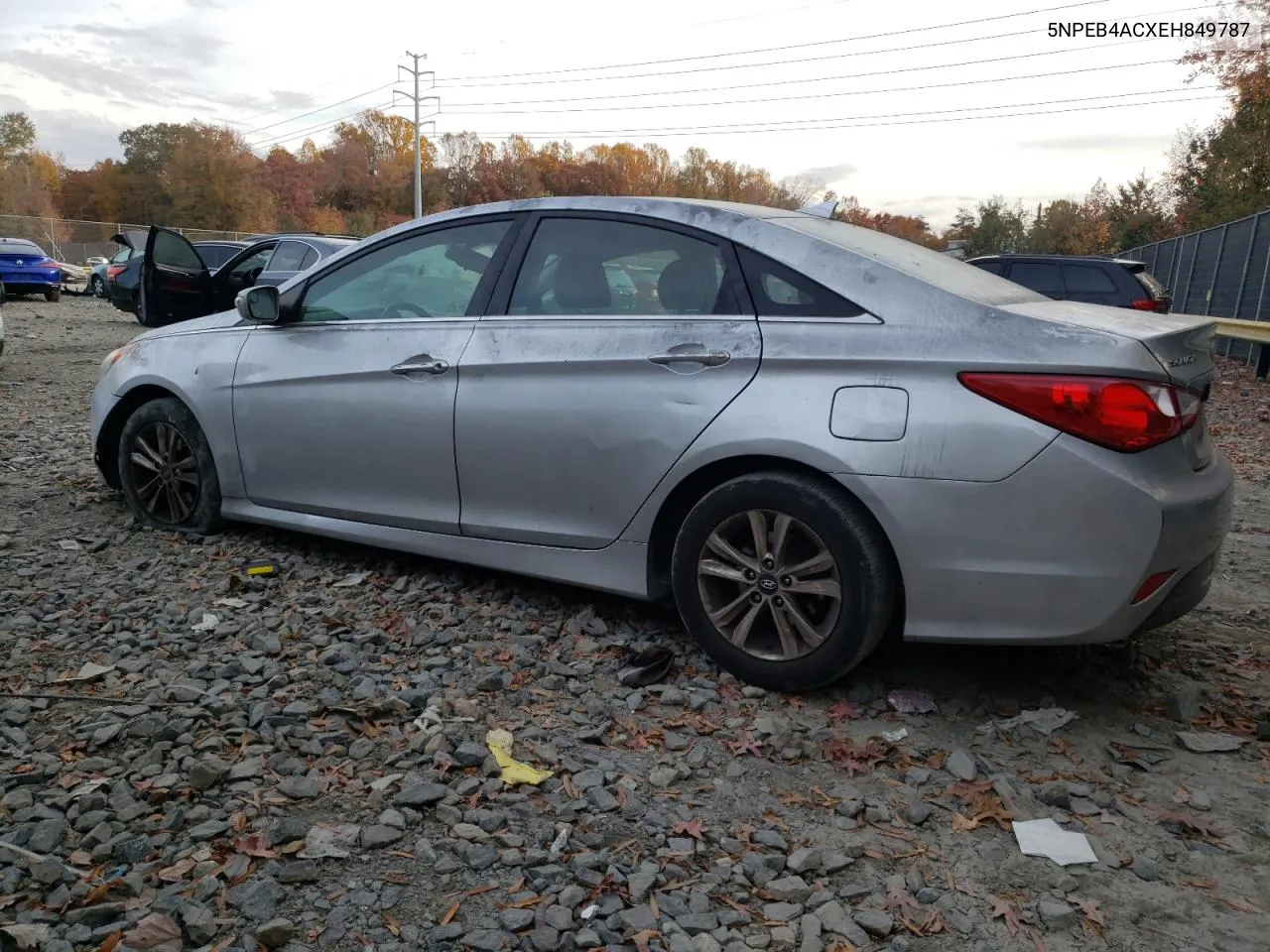 2014 Hyundai Sonata Gls VIN: 5NPEB4ACXEH849787 Lot: 79067724