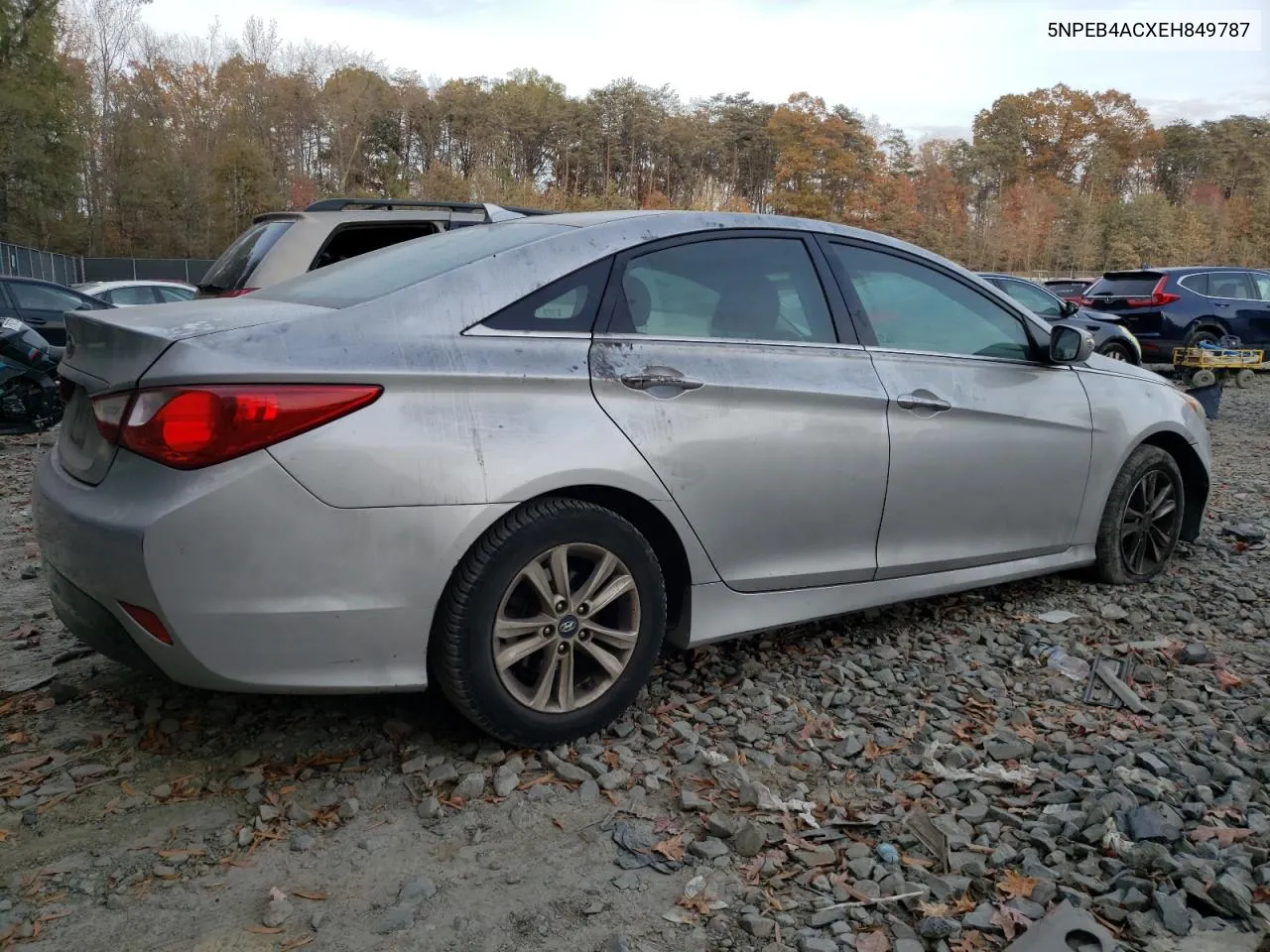 2014 Hyundai Sonata Gls VIN: 5NPEB4ACXEH849787 Lot: 79067724