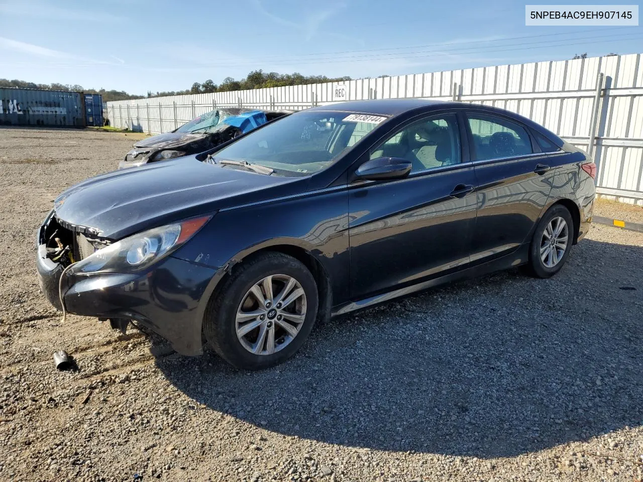 2014 Hyundai Sonata Gls VIN: 5NPEB4AC9EH907145 Lot: 79138144