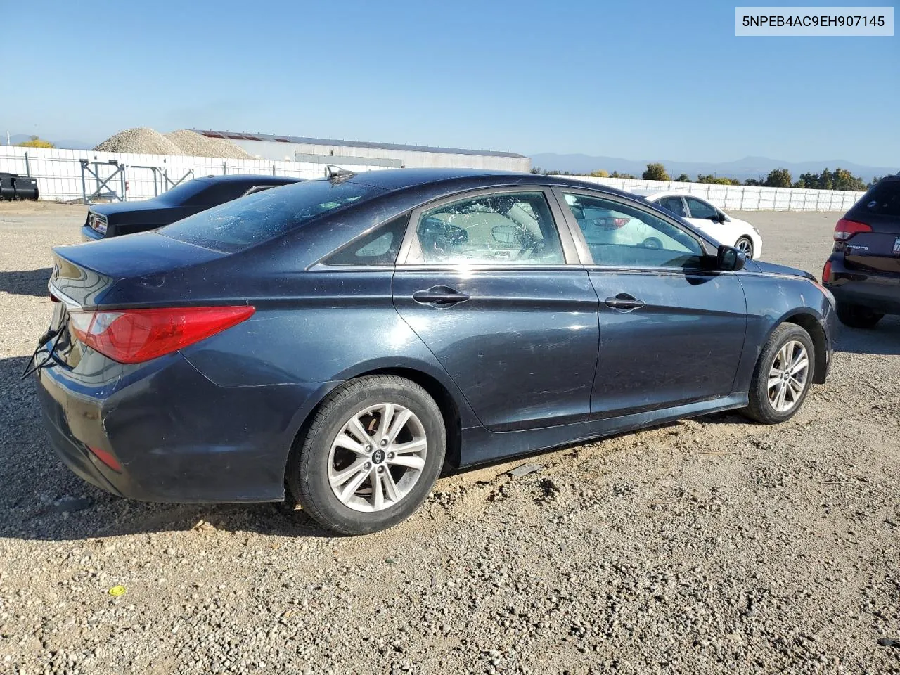 2014 Hyundai Sonata Gls VIN: 5NPEB4AC9EH907145 Lot: 79138144