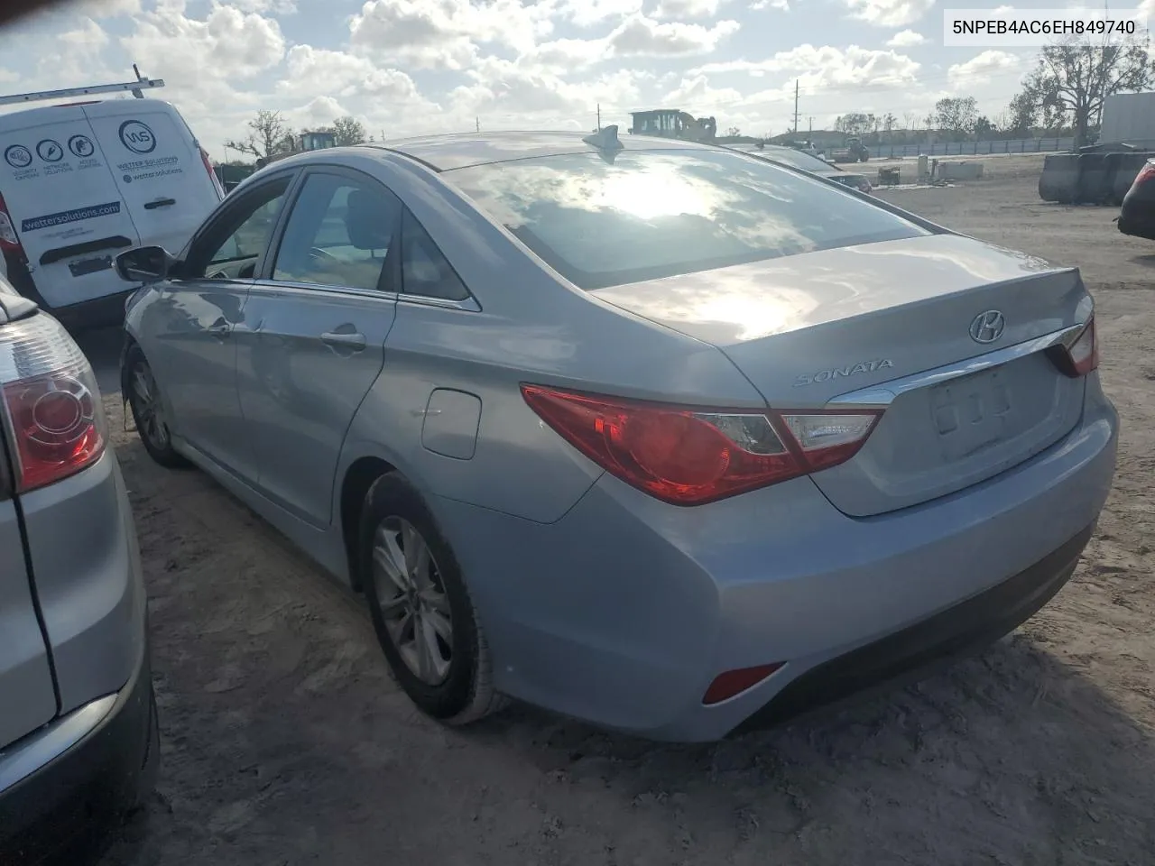 2014 Hyundai Sonata Gls VIN: 5NPEB4AC6EH849740 Lot: 79143654