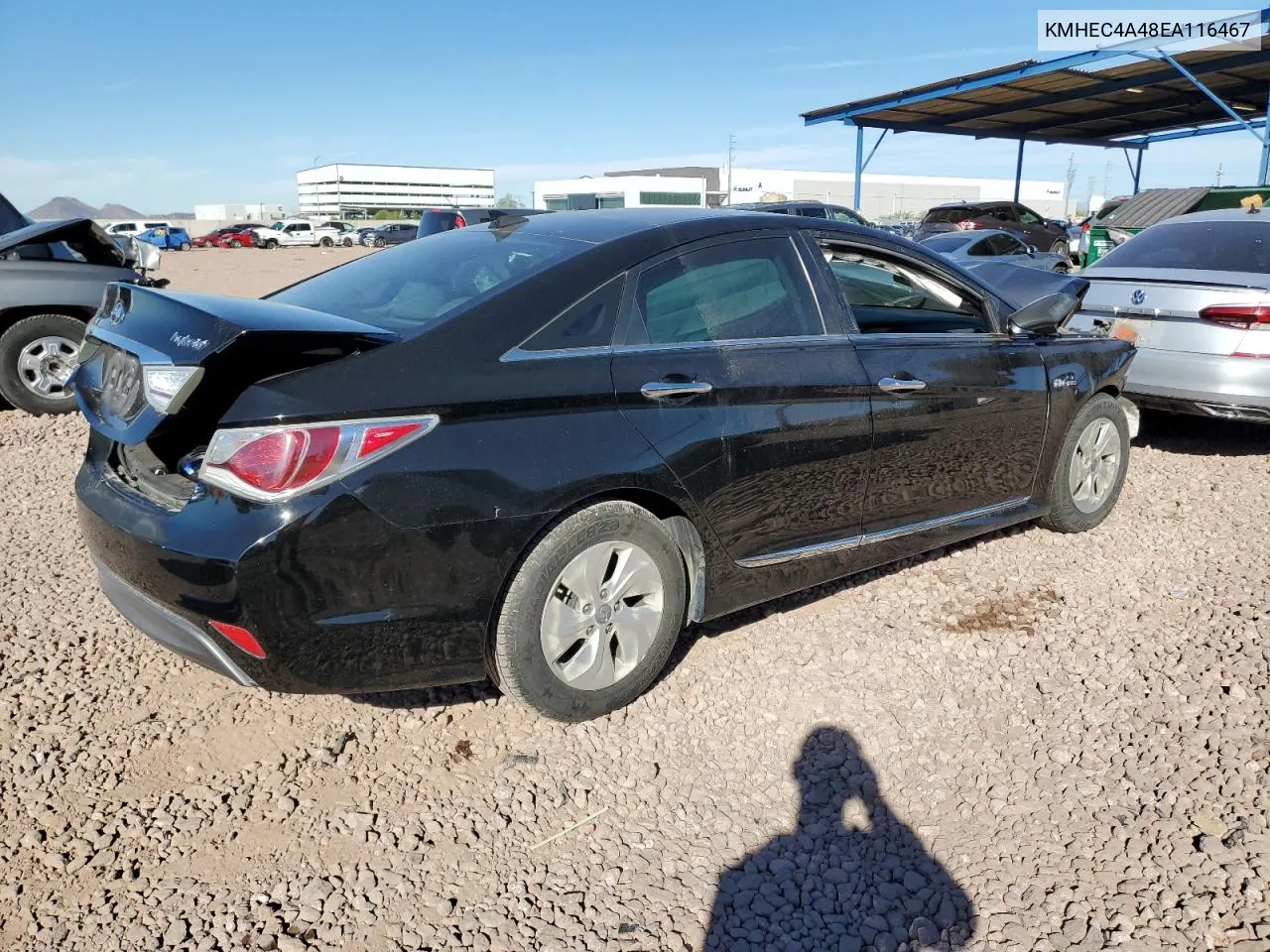 2014 Hyundai Sonata Hybrid VIN: KMHEC4A48EA116467 Lot: 79547604