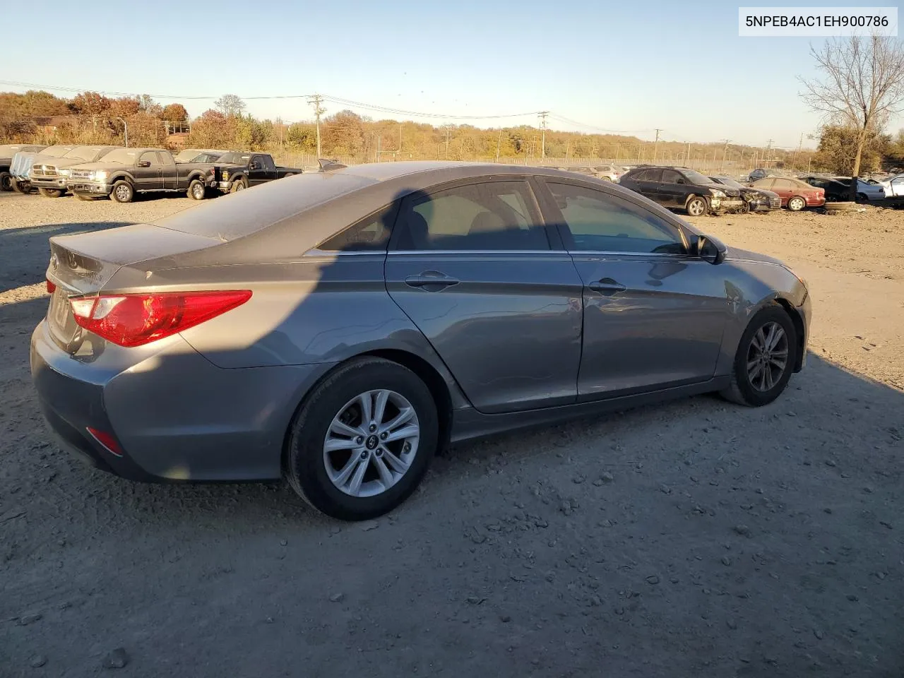 2014 Hyundai Sonata Gls VIN: 5NPEB4AC1EH900786 Lot: 79635644