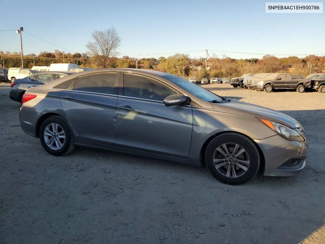 2014 Hyundai Sonata Gls VIN: 5NPEB4AC1EH900786 Lot: 79635644