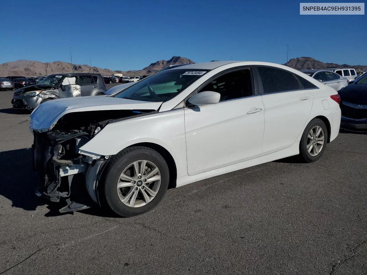 2014 Hyundai Sonata Gls VIN: 5NPEB4AC9EH931395 Lot: 79743494