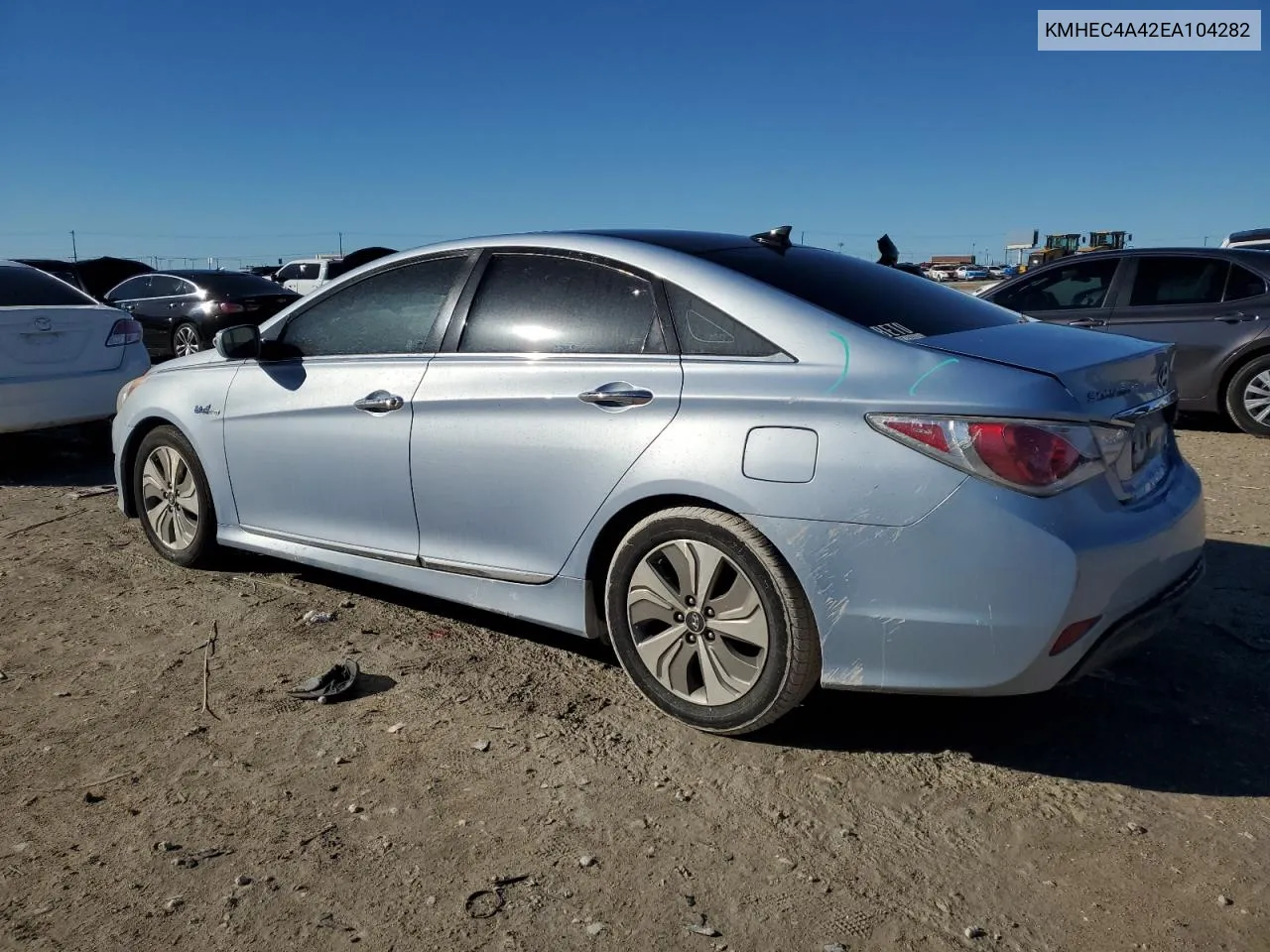 2014 Hyundai Sonata Hybrid VIN: KMHEC4A42EA104282 Lot: 79748154