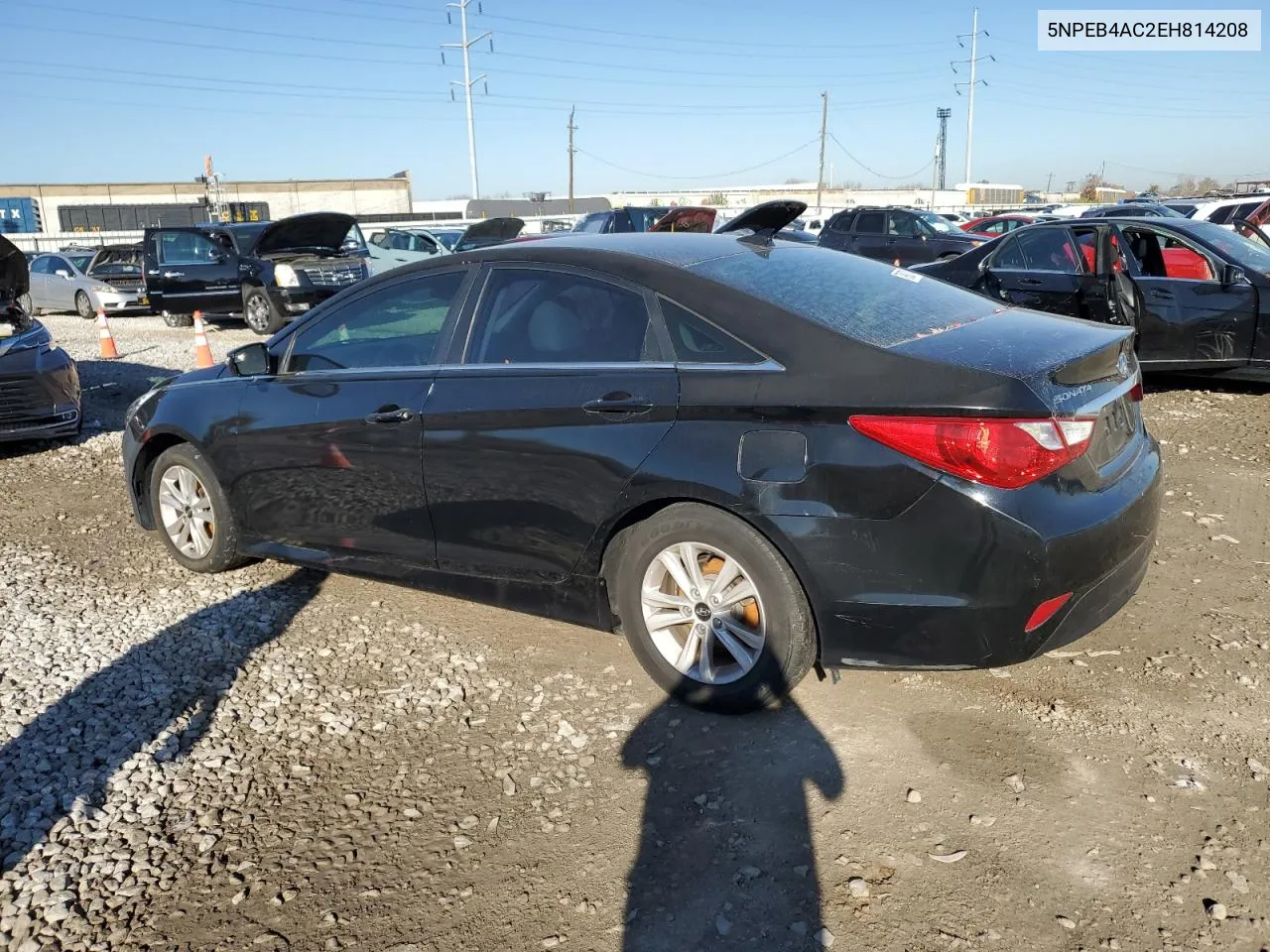 2014 Hyundai Sonata Gls VIN: 5NPEB4AC2EH814208 Lot: 79903714