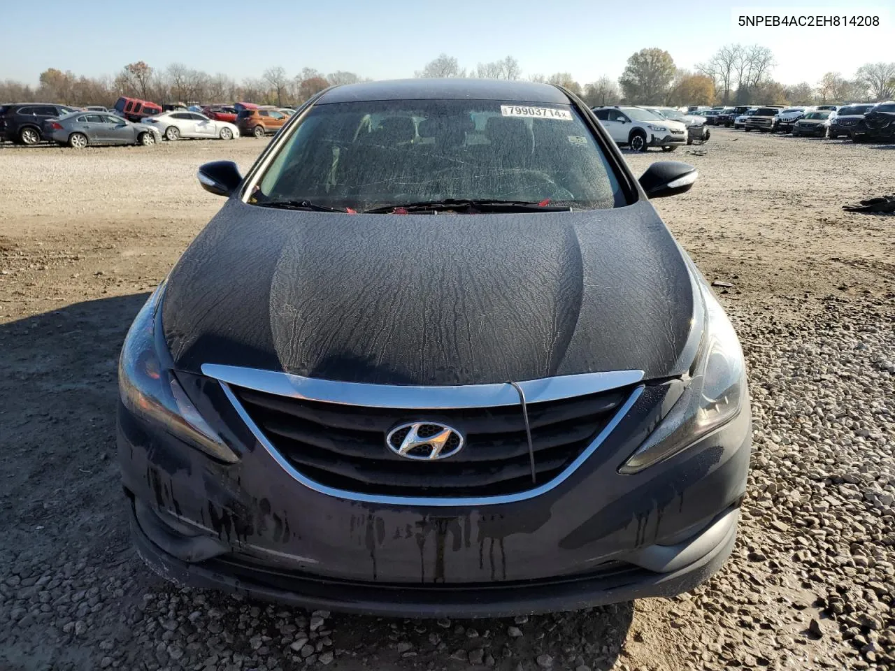 2014 Hyundai Sonata Gls VIN: 5NPEB4AC2EH814208 Lot: 79903714