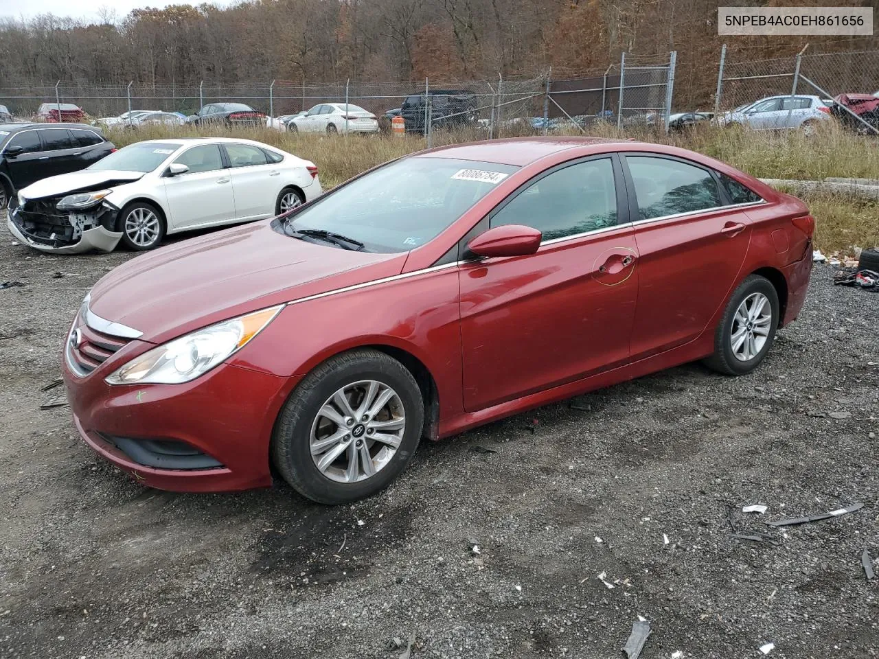 2014 Hyundai Sonata Gls VIN: 5NPEB4AC0EH861656 Lot: 80086784