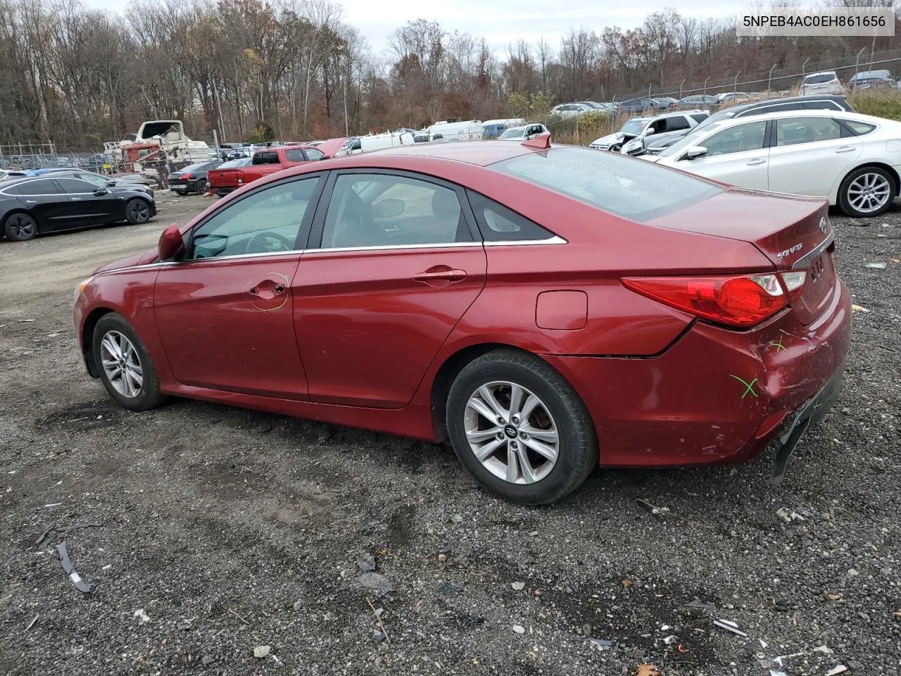 2014 Hyundai Sonata Gls VIN: 5NPEB4AC0EH861656 Lot: 80086784