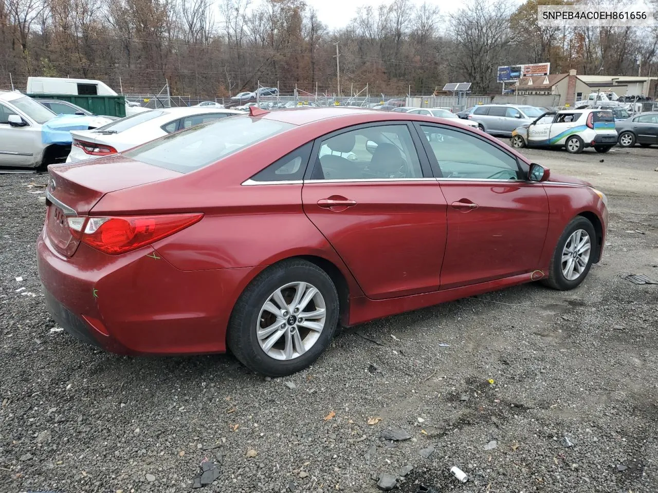 2014 Hyundai Sonata Gls VIN: 5NPEB4AC0EH861656 Lot: 80086784